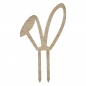 Preview: Cake Topper - Wooden Bunny Ears